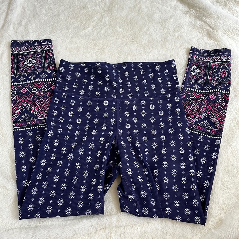 Dharma Bums Harper High Waist Printed 7/8 Legging, Small